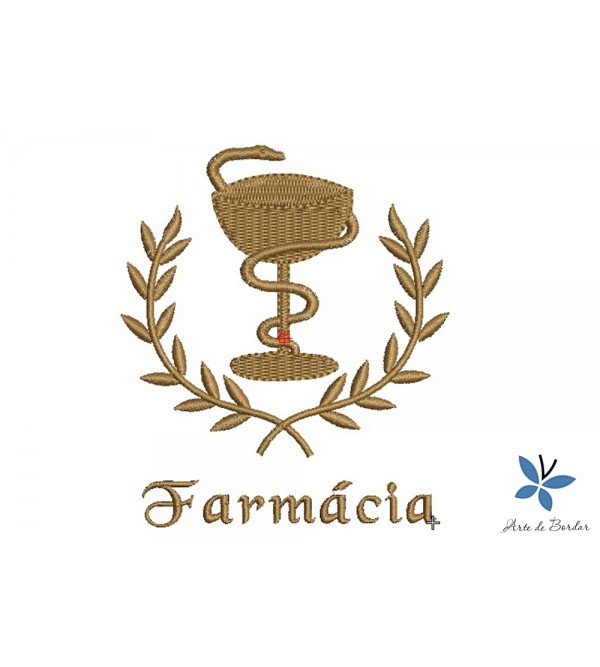 Matriz de Bordado Farmácia 001