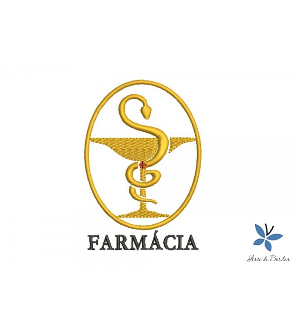 Matriz de Bordado Farmácia 003