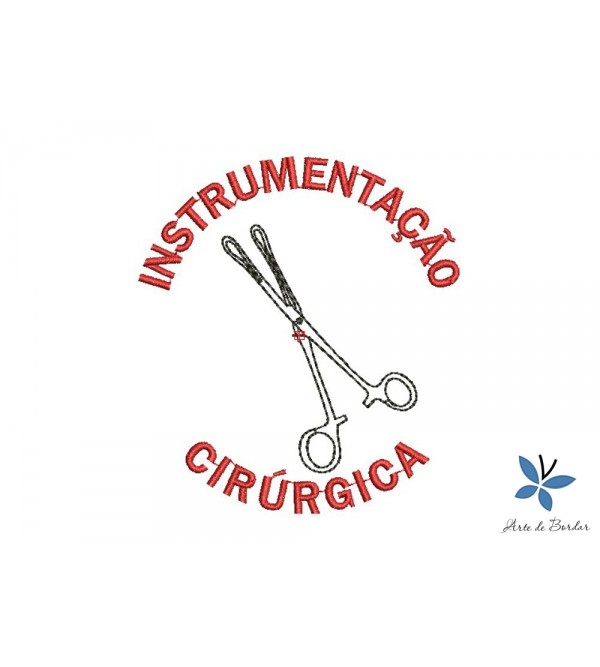 Matriz de Bordado Instrumentação cirúrgica 001