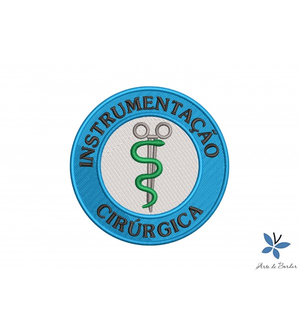 Matriz de Bordado Instrumentação cirúrgica 002
