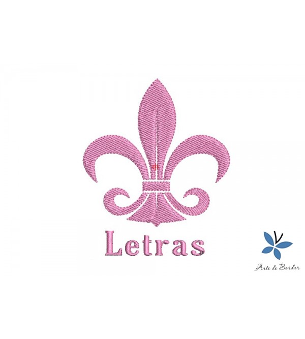 Matriz de Bordado Letras 001