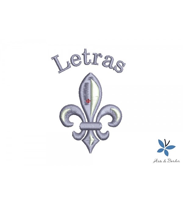 Matriz de Bordado Letras 002