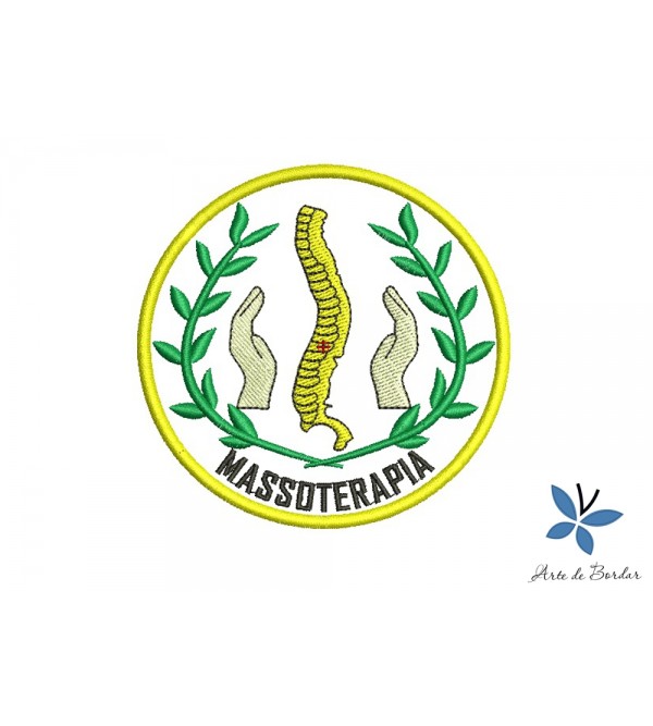 Matriz de Bordado Massoterapia 001