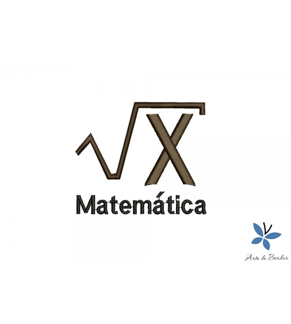 Matriz de Bordado Matemática 001
