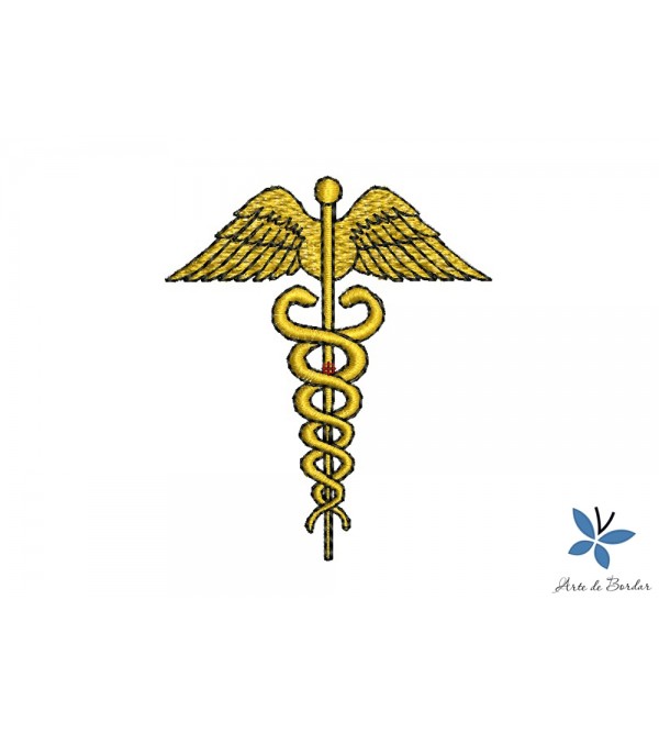 Matriz de Bordado Medicina 003