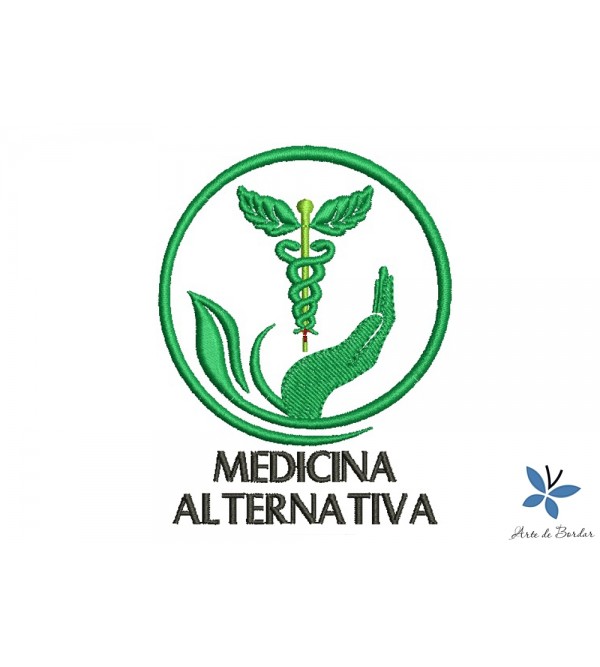 Matriz de Bordado Medicina alternativa 001