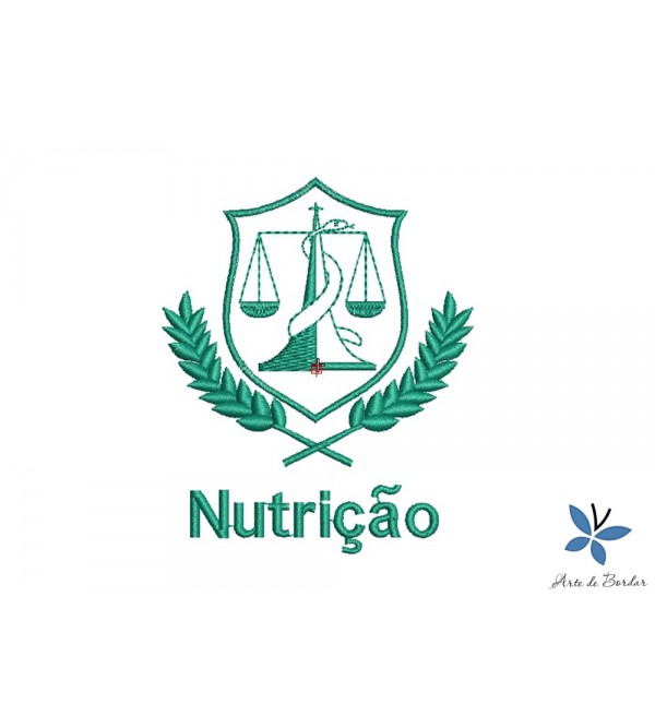 Matriz de Bordado Nutrição 002