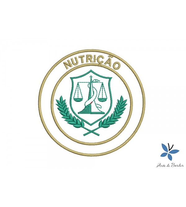 Matriz de Bordado Nutrição 005