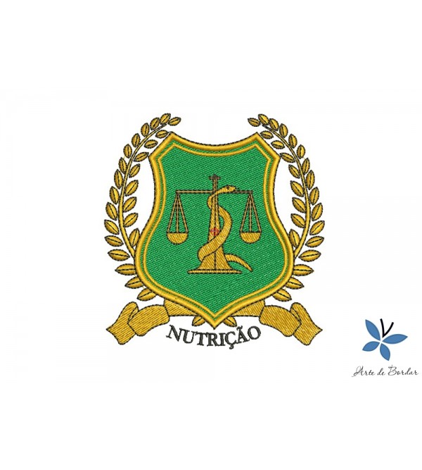 Matriz de Bordado Nutrição 007