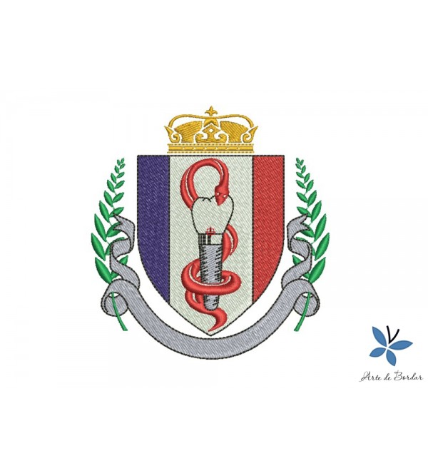 Matriz de Bordado Odontologia 001