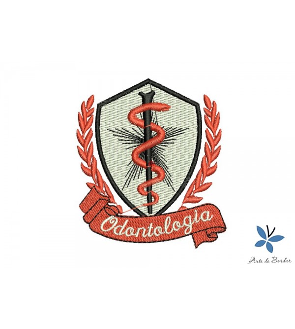 Matriz de Bordado Odontologia 002