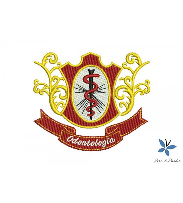 Matriz de Bordado Odontologia 005