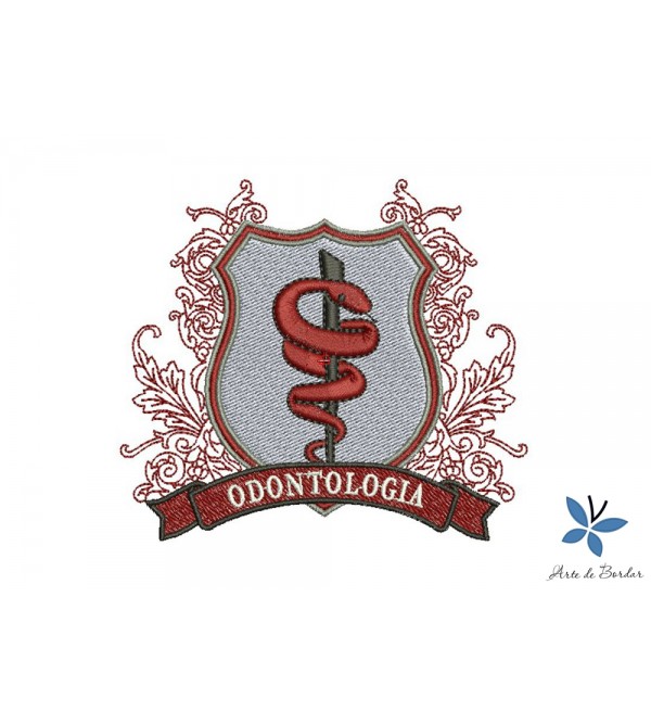 Matriz de Bordado Odontologia 006