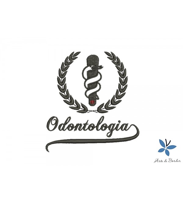 Matriz de Bordado Odontologia 007
