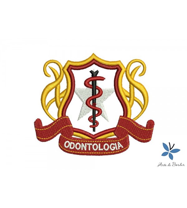 Matriz de Bordado Odontologia 008