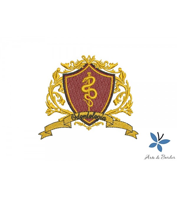Matriz de Bordado Odontologia 012