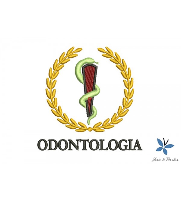 Matriz de Bordado Odontologia 016 