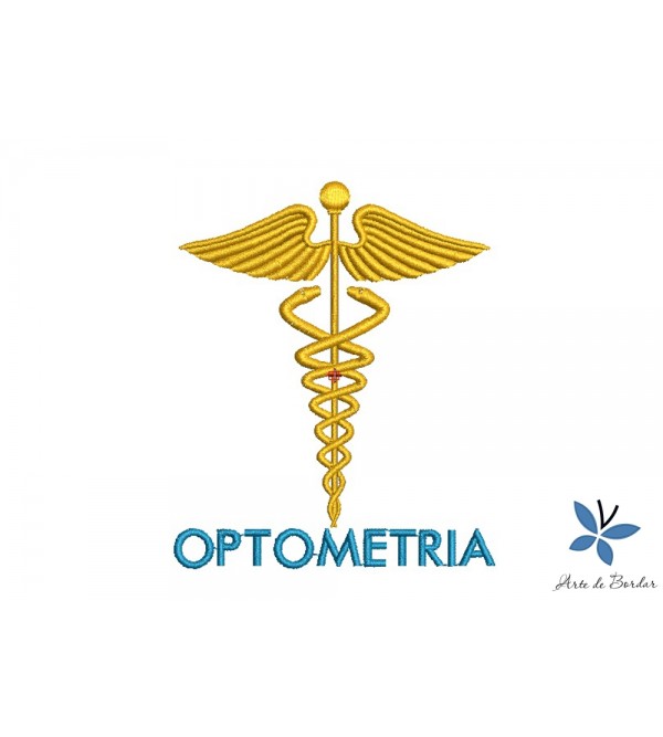 Matriz de Bordado Optometria 004