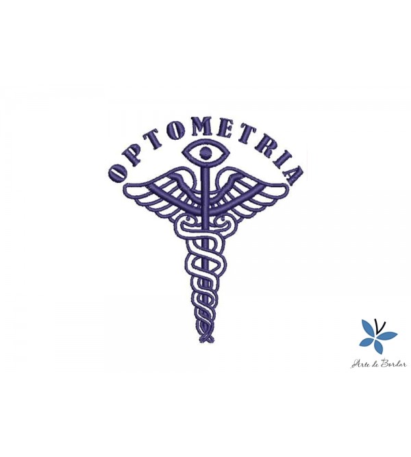 Matriz de Bordado Optometria 006