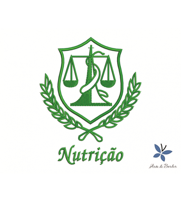 Matriz de Bordado Nutrição 001