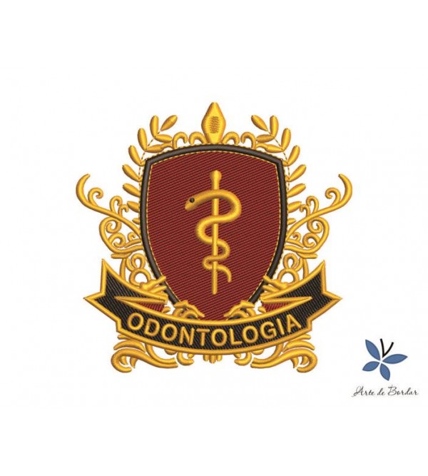 Matriz de Bordado Odontologia 020