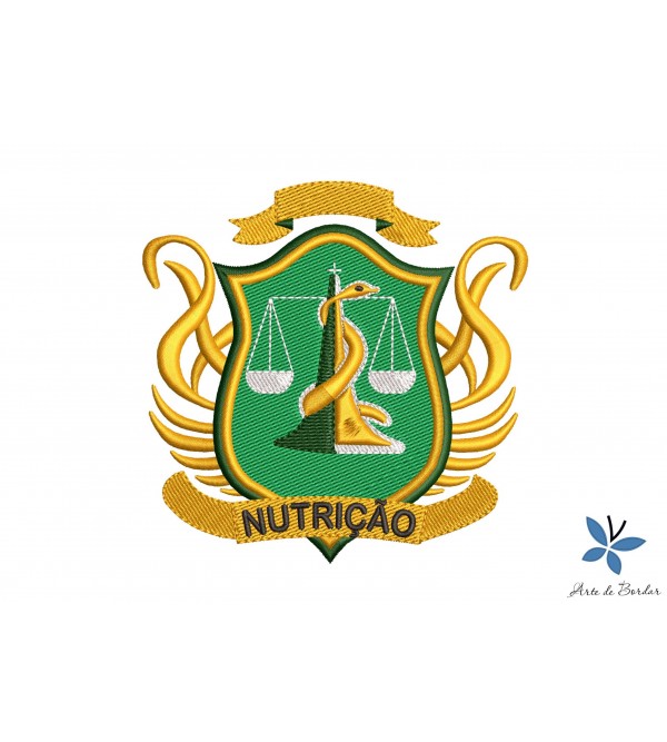 Matriz de Bordado Nutrição 014
