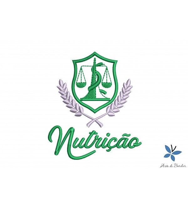 Matriz de Bordado Nutrição 011