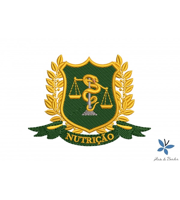 Matriz de Bordado Nutrição 013