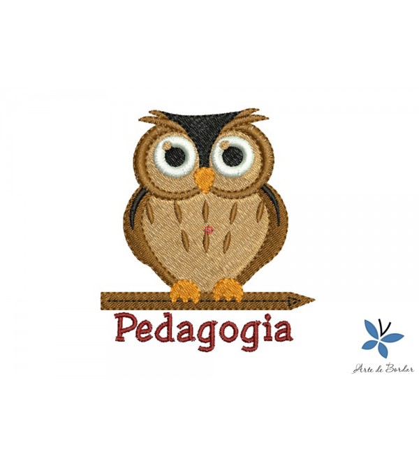 Matriz de Bordado Pedagogia 001
