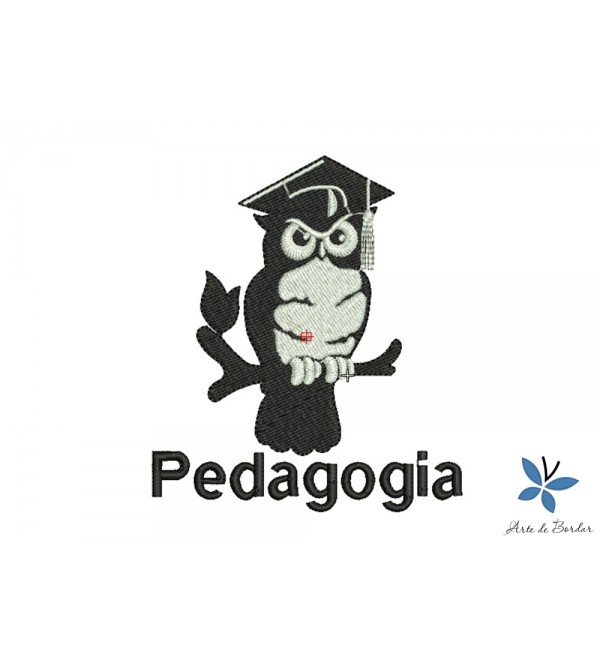 Matriz de Bordado Pedagogia 002
