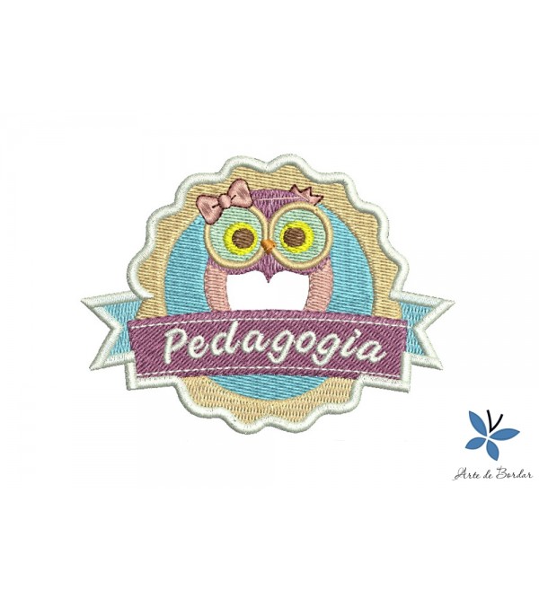 Matriz de Bordado Pedagogia 005
