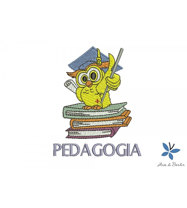 Matriz de Bordado Pedagogia 006