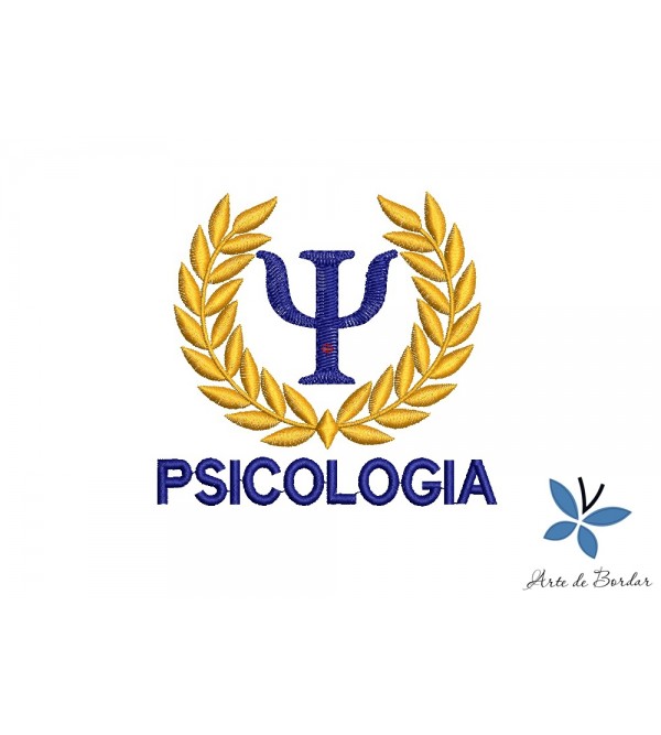 Matriz de Bordado Psicologia 004