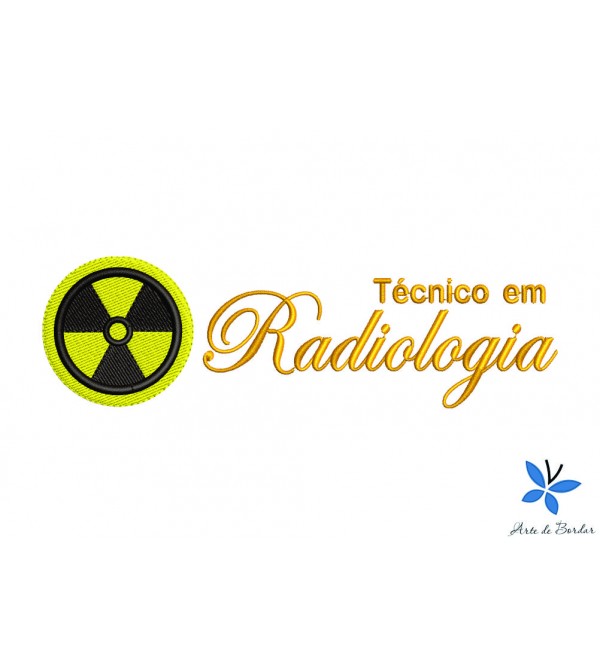Matriz de Bordado Tecnico Em Radiologia 001