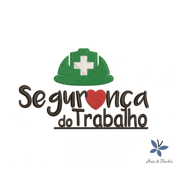 Matriz de Bordado Segurança do trabalho 004