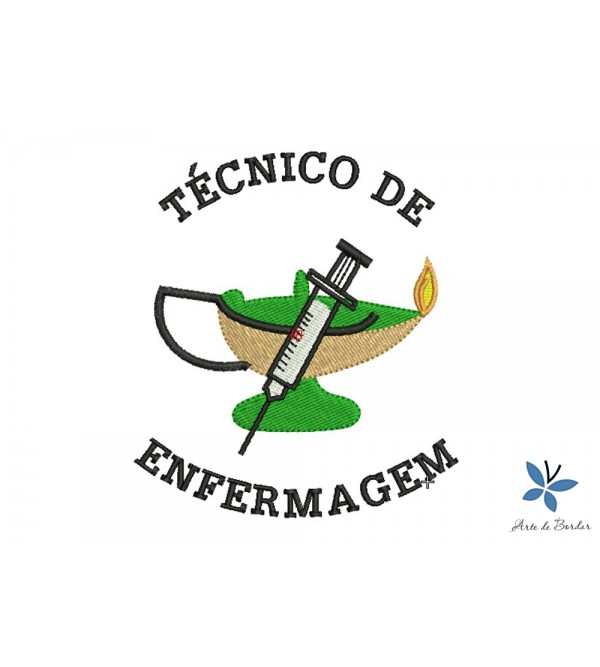 Matriz de Bordado Técnico em Enfermagem 001