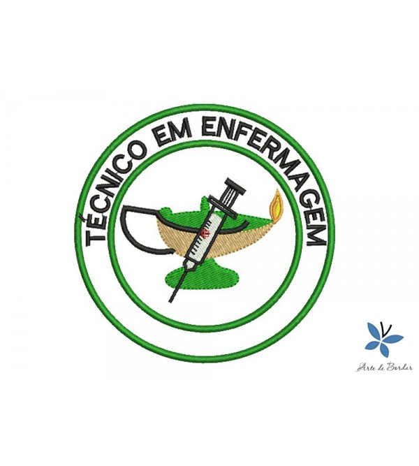 Matriz de Bordado Técnico em Enfermagem 005