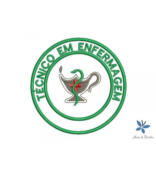 Matriz de Bordado Técnico em Enfermagem 006