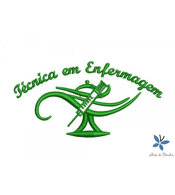 Matriz de Bordado Técnico em Enfermagem 016