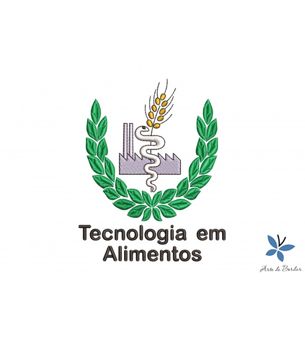 Matriz de Bordado Tecnologia em Alimentos 002