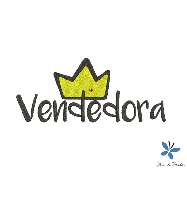 Matriz de Bordado Vendedora 001