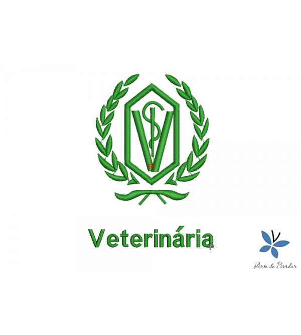 Matriz de Bordado Veterinária 001