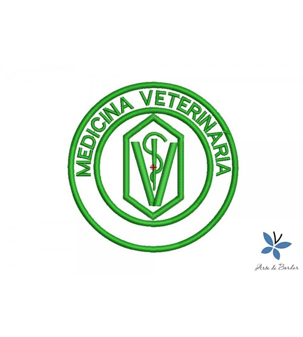 Matriz de Bordado Veterinária 004