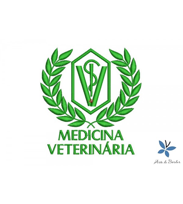 Matriz de Bordado Veterinária 005