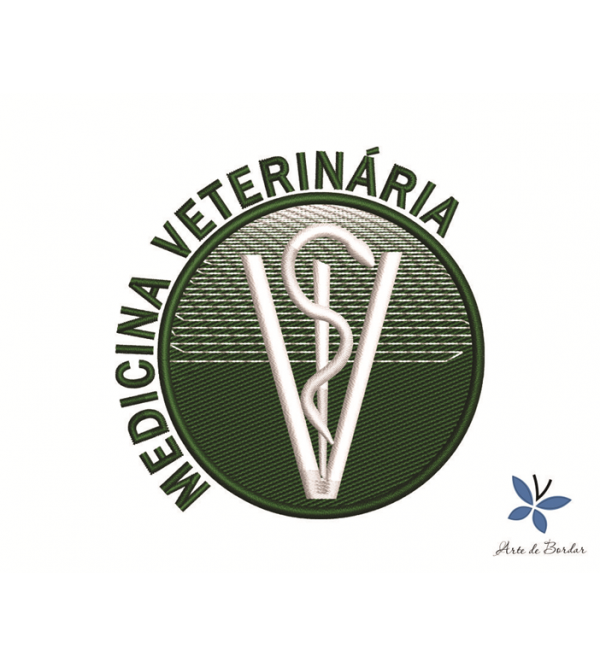 Matriz de Bordado Veterinária 018