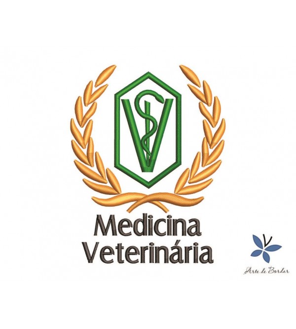 Matriz de Bordado Veterinária 017