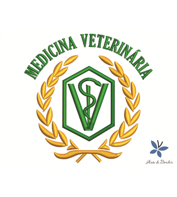 Matriz de Bordado Veterinária 019
