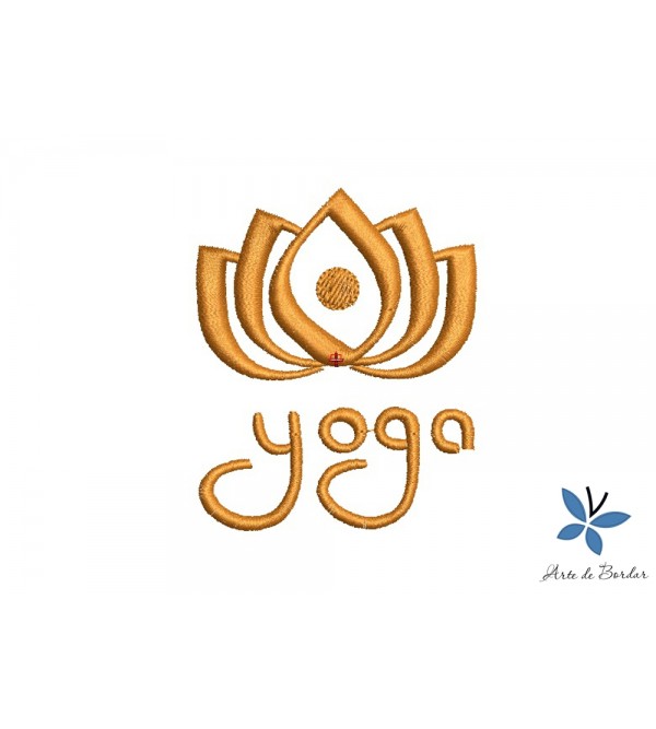 Matriz de Bordado Yoga 001