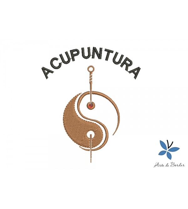 Matriz de Bordado Acupuntura 002