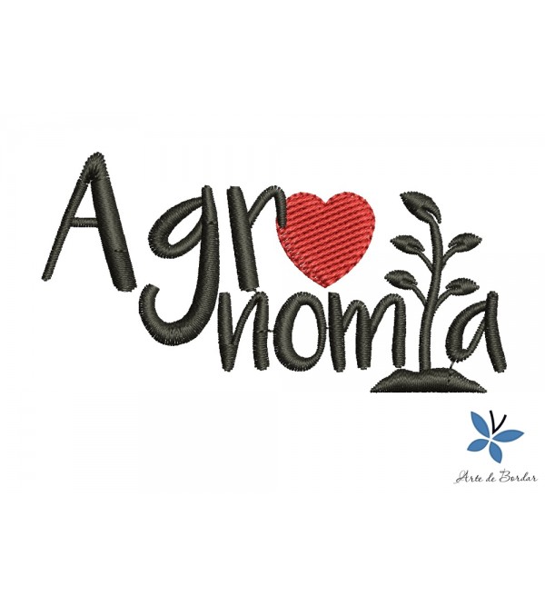 Matriz de Bordado Agronomia 006